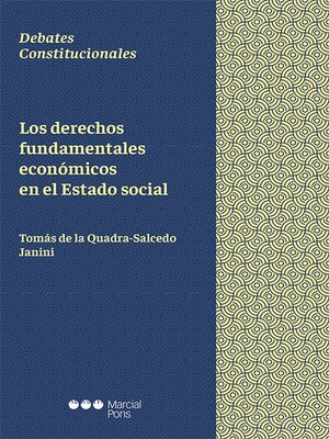 cover image of Los derechos fundamentales económicos en el Estado social